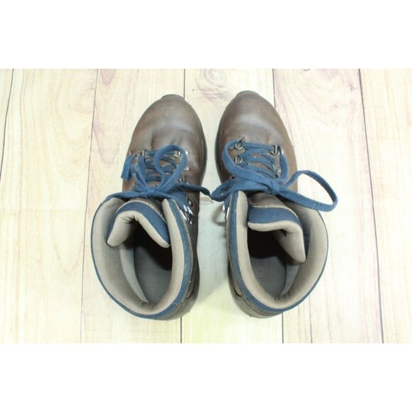 LL Bean Alpine Hiking Boots Leather Brown Size 7.5 M - Picture 8 of 9